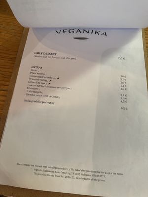   at Veganika in Ljubljana