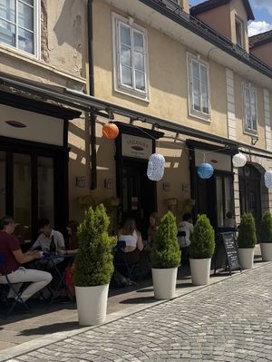   at Veganika in Ljubljana
