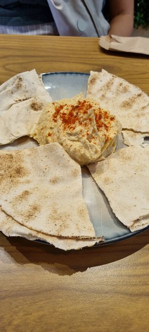 Hummus at Tita Bistro in Rio De Janeiro