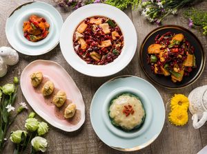 Pretty presentation and tasty  at Pure Veggie House 心齋 - Xīn Zhāi in Taipei