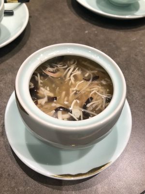 Hot and sour soup at Pure Veggie House 心齋 - Xīn Zhāi in Taipei