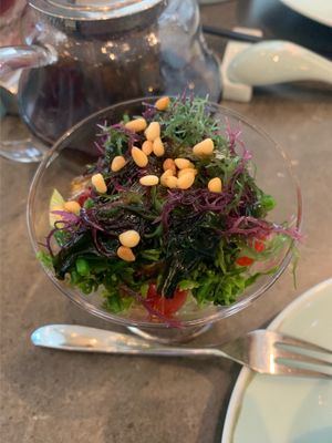 Algae salad at Pure Veggie House 心齋 - Xīn Zhāi in Taipei