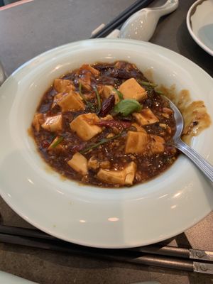 Mapo Tofu at Pure Veggie House 心齋 - Xīn Zhāi in Taipei