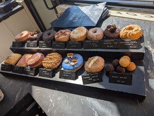 Vegan cinnamon and Sugar crumble! at The Salty Donut in Miami