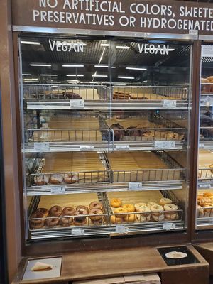 Vegan baked goods section at Whole Foods Market in Venice