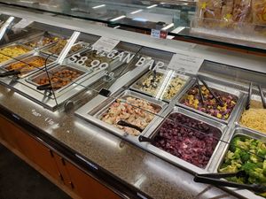 Vegan bar options at Whole Foods Market in Venice