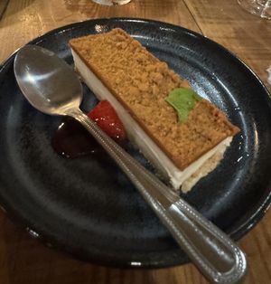 Vegan biscoff cheesecake 😍  at The Bowling Green in Lichfield