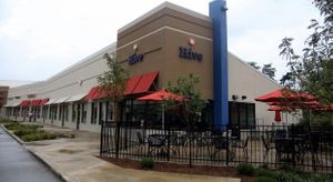 Outside  at Hive in Bloomington