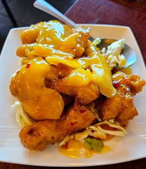 Mango Chicken at Garden Fresh in Mountain View