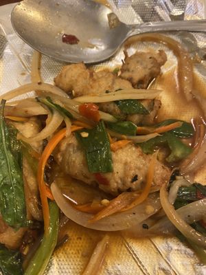 Tempura Basil   at Garden Fresh in Mountain View