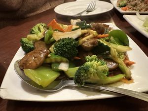 Vegan ribs   at Garden Fresh in Mountain View