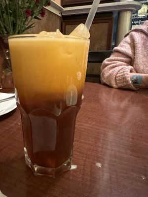 Thai iced tea  at Garden Fresh in Mountain View