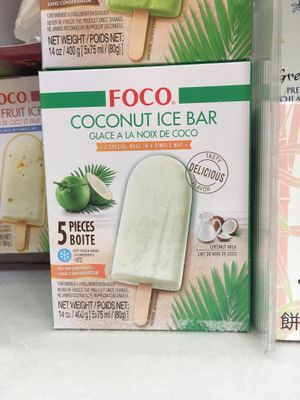 Coconut icebar at Pakkai in Paris