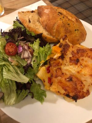 Lasagne at The Crewe Arms in Brackley