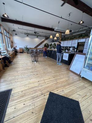 Inside at Hello Juice in St Louis