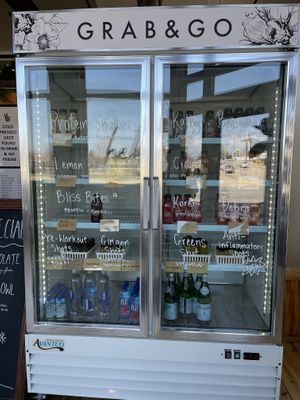 Cold case  at Hello Juice in St Louis