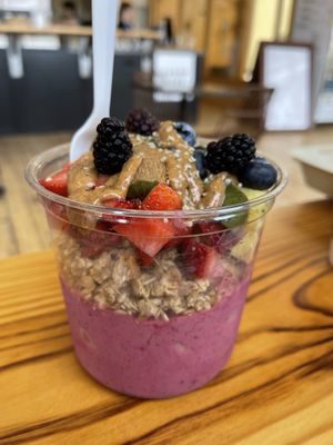 Pimped out Dragon Bowl  at Hello Juice in St Louis