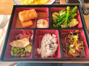Bento box at Baha in Bowness-on-windermere