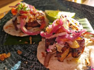 Vegan 'duck' tacos at Baha in Bowness-on-windermere