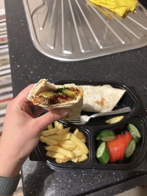 Vegan Dürüm  at Arka Bahçe in Istanbul