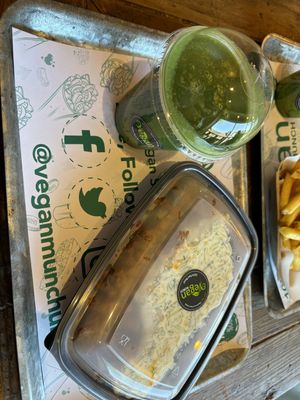 Doner salad box   at Vegan Munch in Birmingham