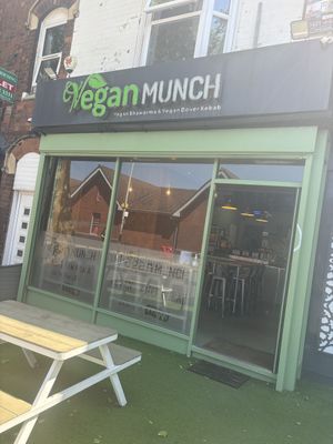   at Vegan Munch in Birmingham