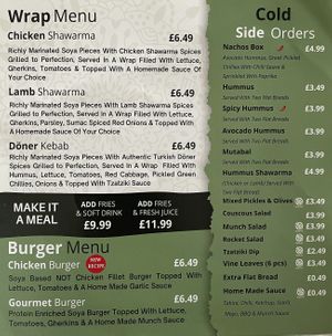   at Vegan Munch in Birmingham