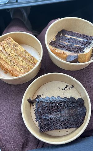 Lotus biscoff, salted caramel, chocolate fudge  at Vegan Munch in Birmingham