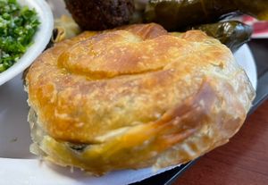 Vegan Spinach Barek at Kabob-ster in Chattanooga