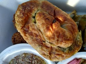Vegan sampler at Kabob-ster in Chattanooga