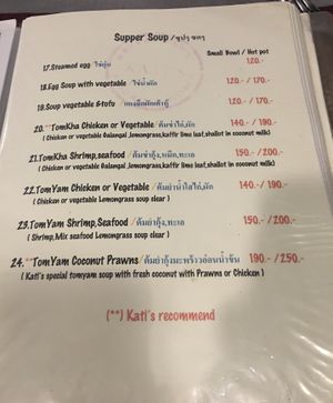 Soup at Kati Culinary in Koh Chang