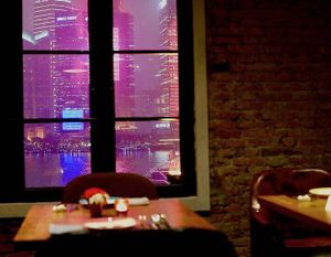 The view at El Willy in Shanghai