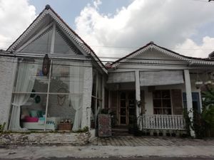 From the street at Tulip Living Cafe in Yogyakarta