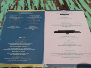 Menu I at Tulip Living Cafe in Yogyakarta