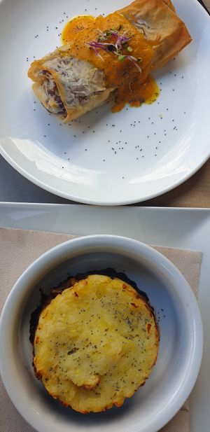 Again we shared. Very tasty. at La Terraza del Girasol in Murcia