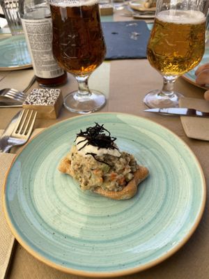 Marinera vegana  at La Terraza del Girasol in Murcia