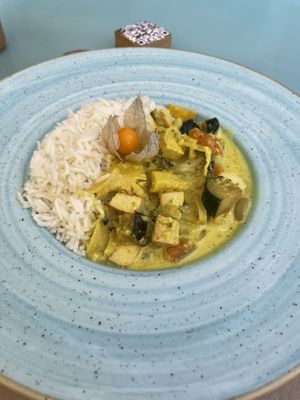 Cocos curry   at La Terraza del Girasol in Murcia