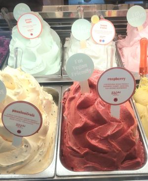vegan-friendly sorbets at Gelatissimo in Sydney