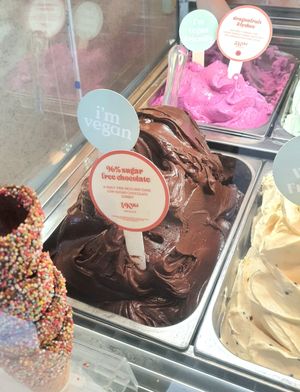 vegan-friendly sorbet at Gelatissimo in Sydney
