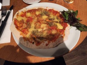 Pizza Margaritha at Stereo in Glasgow