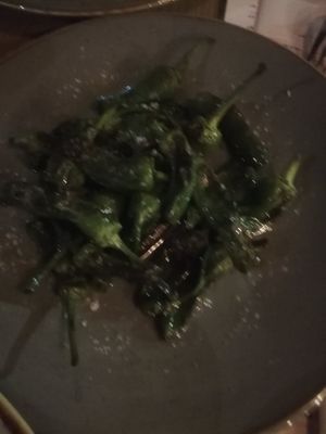 Padron peppers at Stereo in Glasgow