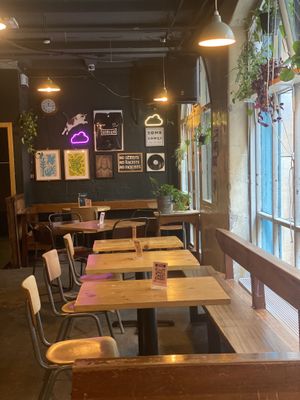 A vibe #Veganuary at Stereo in Glasgow