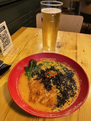 Ramen Style Noodle Soup @ Stereo Glasgow 😍😍😍Amazingly tasty and the staff sooo friendly 👏 👏 👏   at Stereo in Glasgow