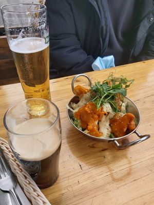 Cauliflower wings at Stereo in Glasgow