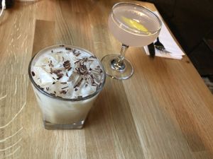 Vegan White Russian and Bellini   at Stereo in Glasgow