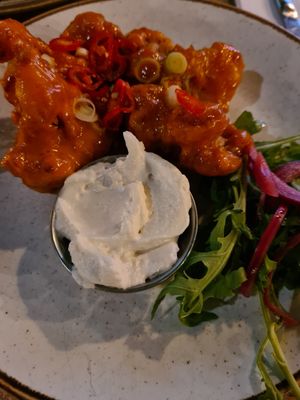Buffalo cauliflower at Stereo in Glasgow