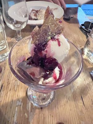 Dessert  at Stereo in Glasgow