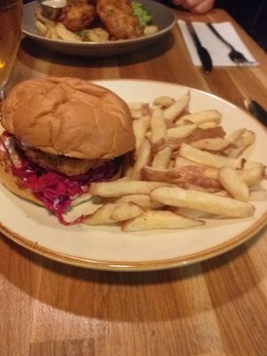 Burger at Stereo in Glasgow