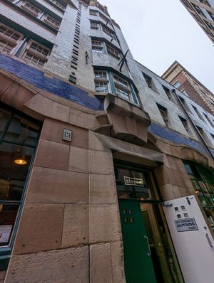 Rennie Mackintosh building at Stereo in Glasgow