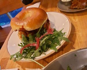 Bagel at Stereo in Glasgow